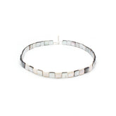 Aurelia Necklace Square Shell Beaded Necklace