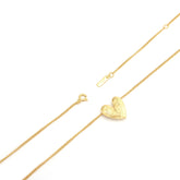 Amara Necklace Gold Heart Pendant Necklace
