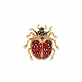 Fortuna Ladybug Brooch: The Garden Keeper of Luck