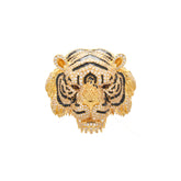Imperium Tigra Brooch Regal Gold Tiger Crystal Brooch