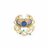 Thalassa Crab Brooch: The Treasure-Bearing Crab