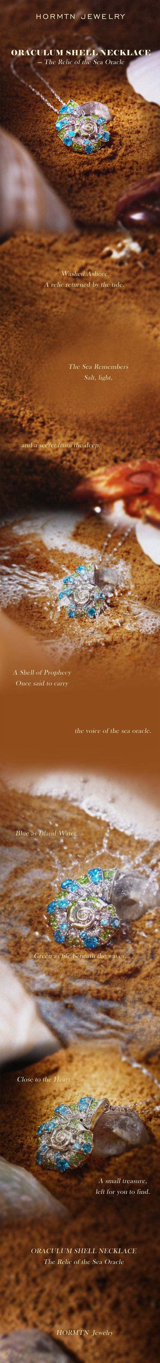 Oraculum Shell Necklace: The Relic of the Sea Oracle