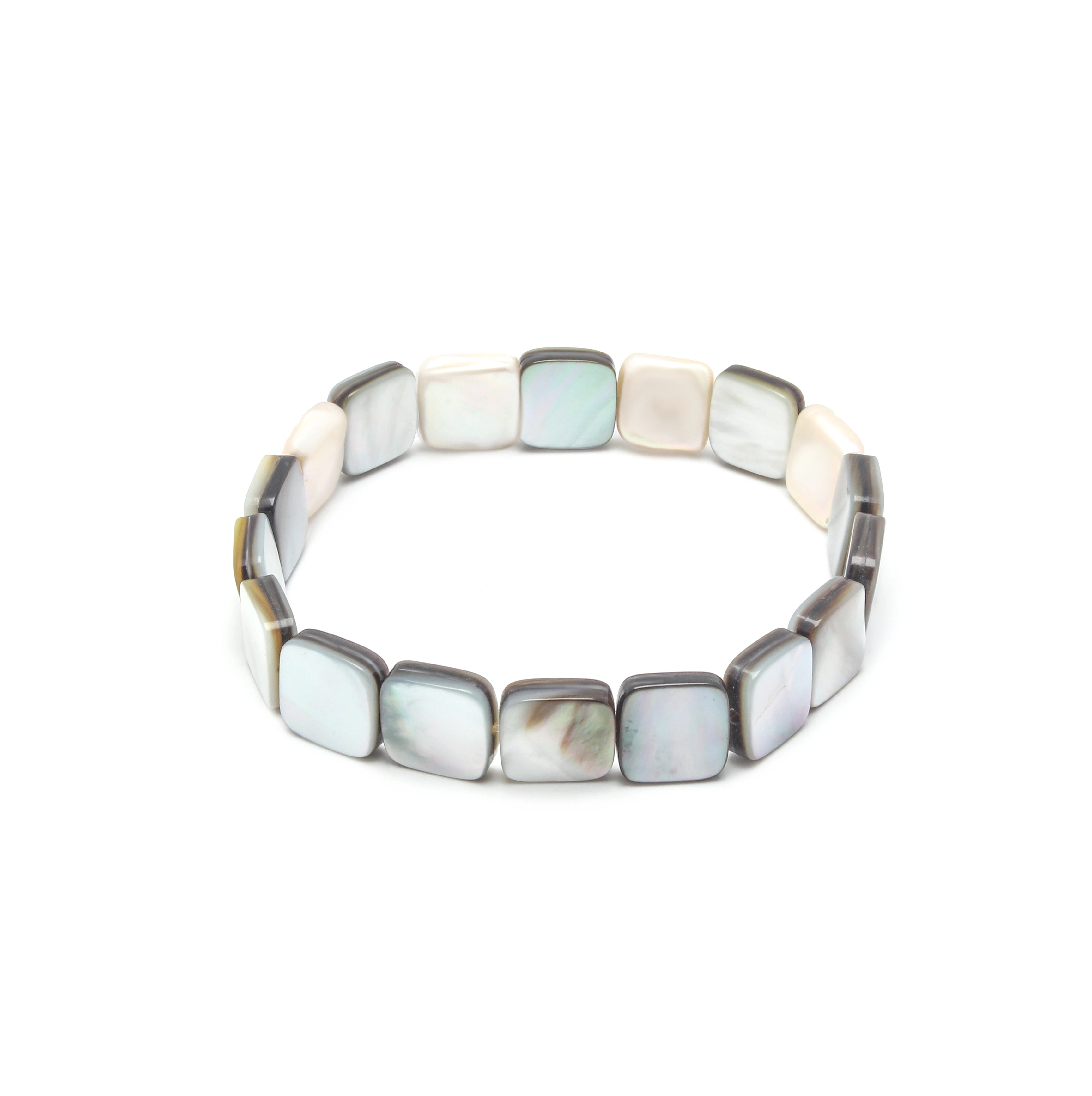 Aurelia Bracelet Square Shell Beaded Bracelet
