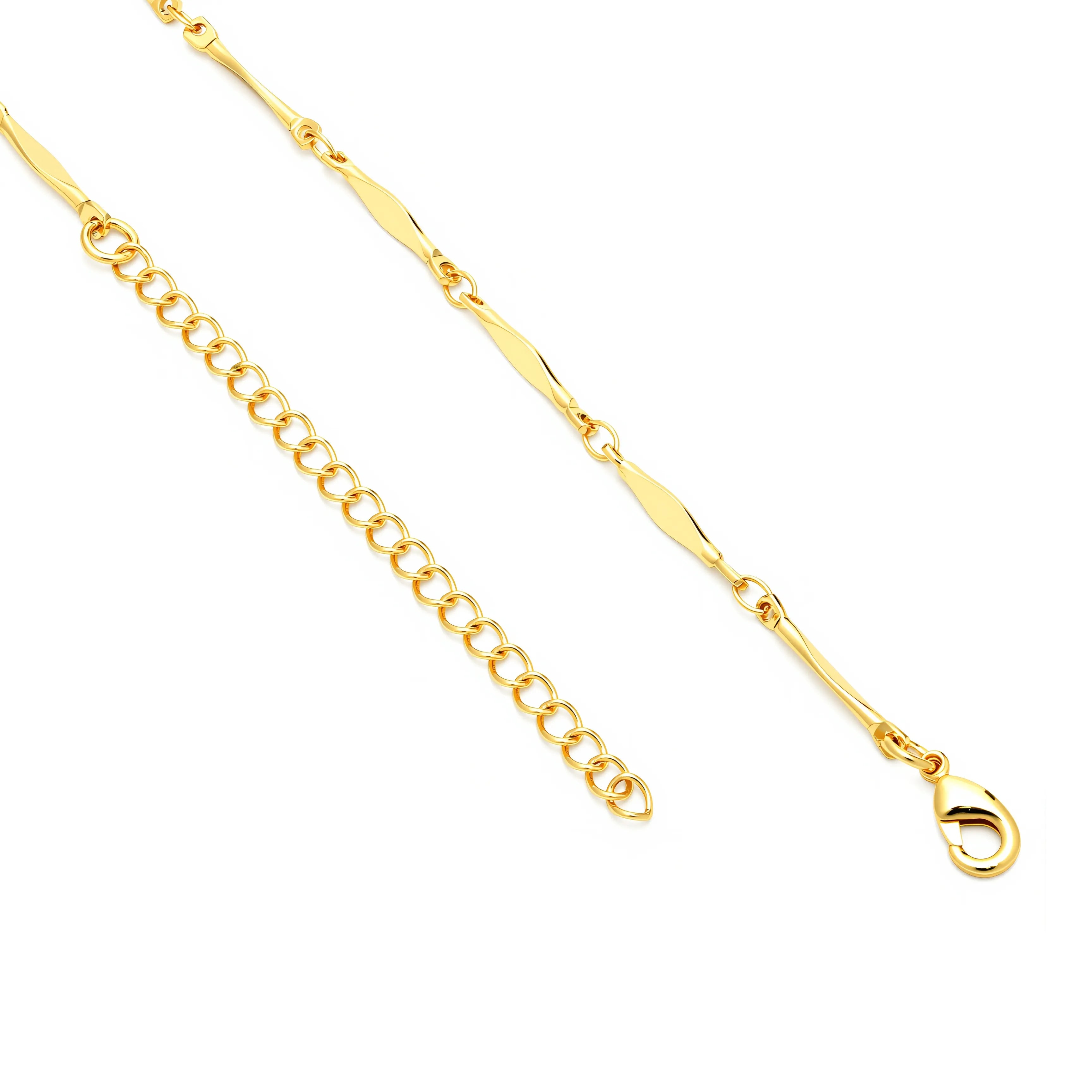Lume Necklace Textured Gold Chain Choker