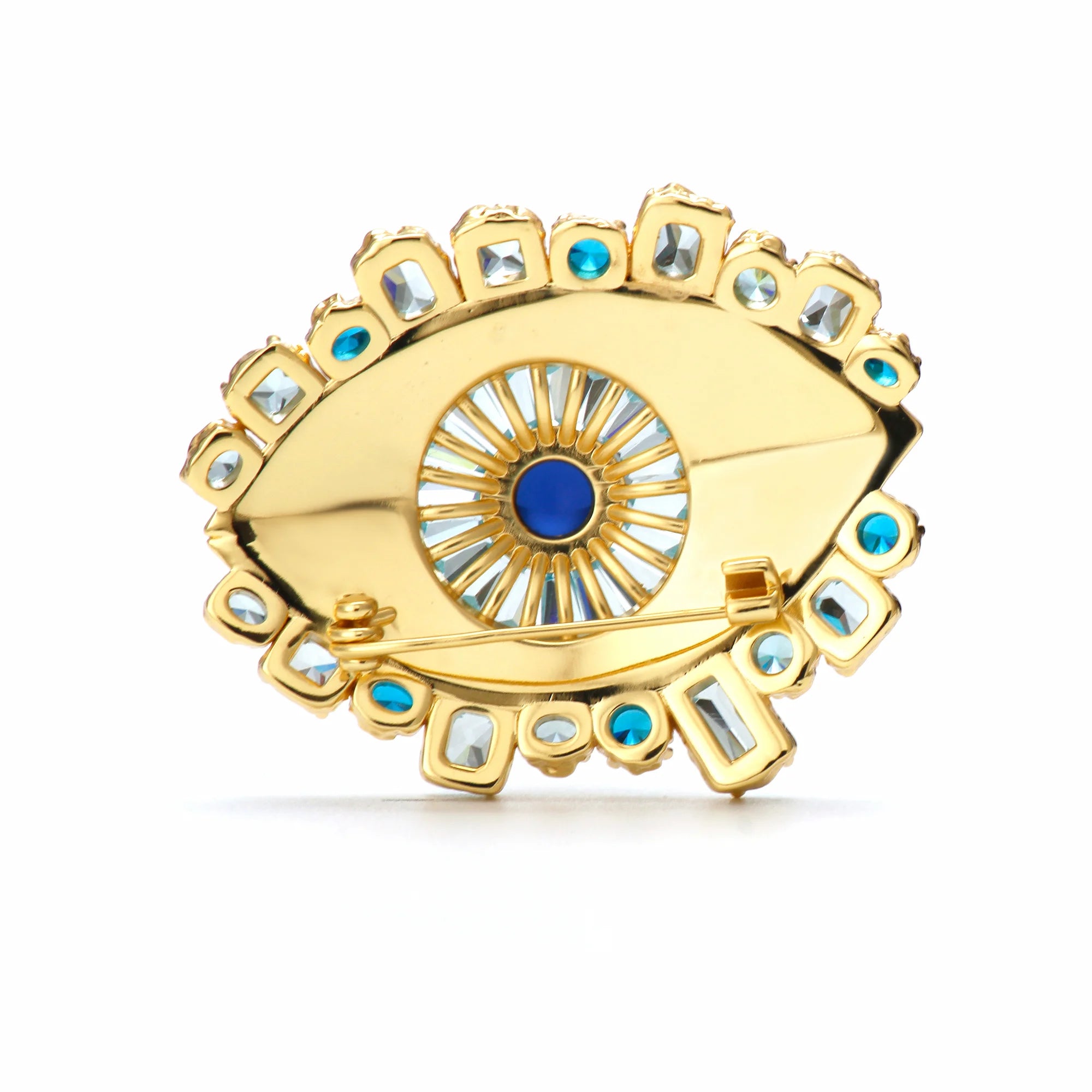 Pre-order | Aurea Oculus Crystal Evil Eye Statement Brooch