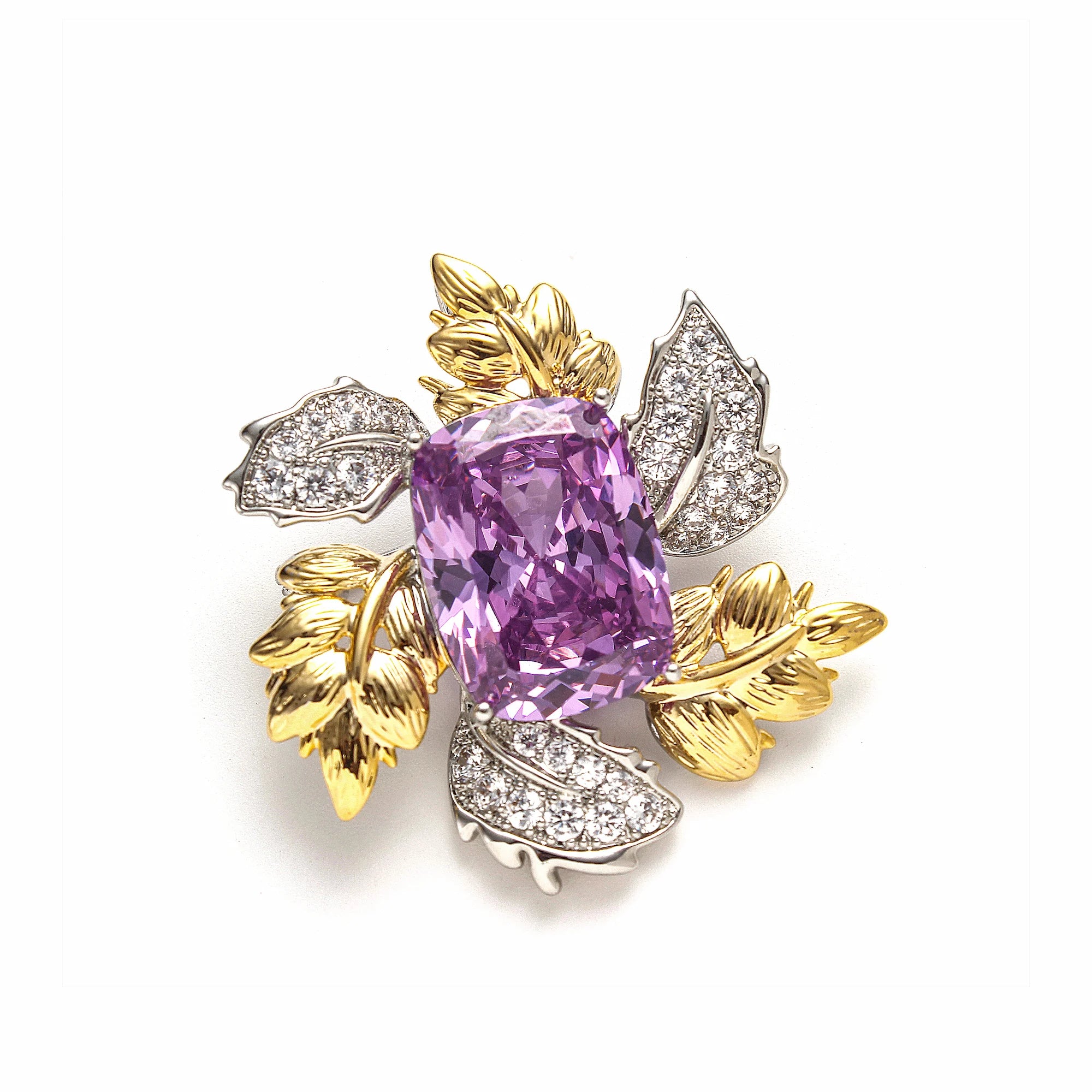 Aurelia Vinea Brooch — The Bloom of Grace