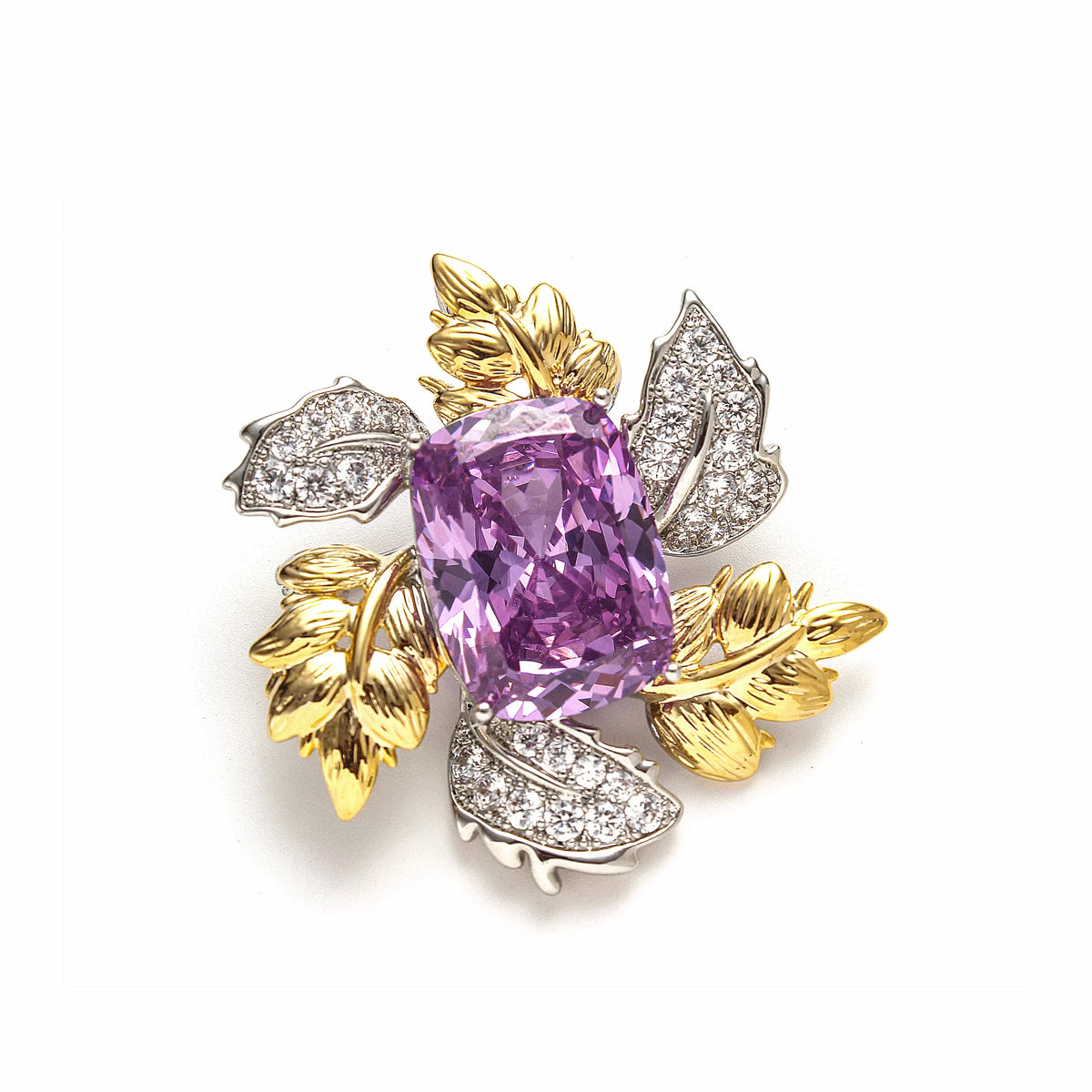 Aurelia Vinea Brooch — The Bloom of Grace