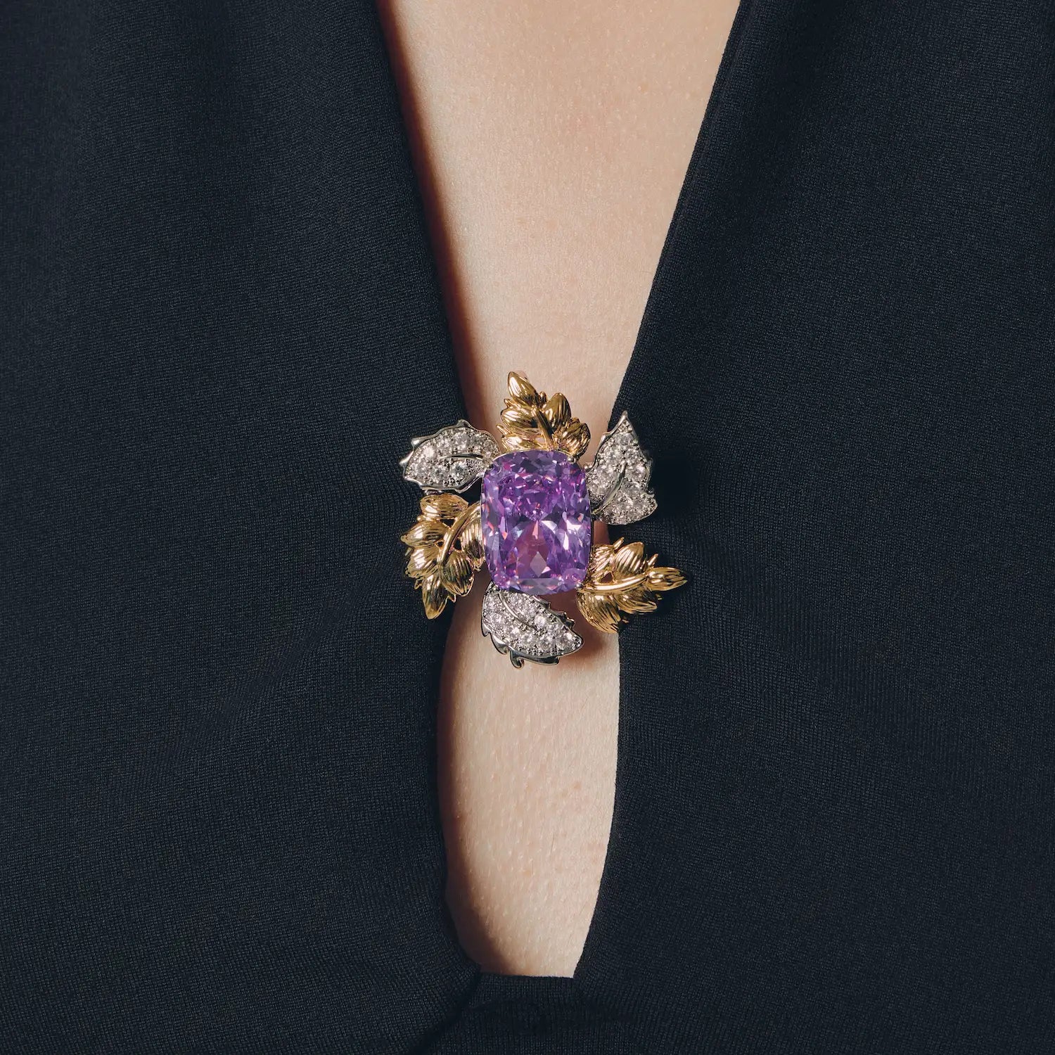 Aurelia Vinea Brooch — The Bloom of Grace