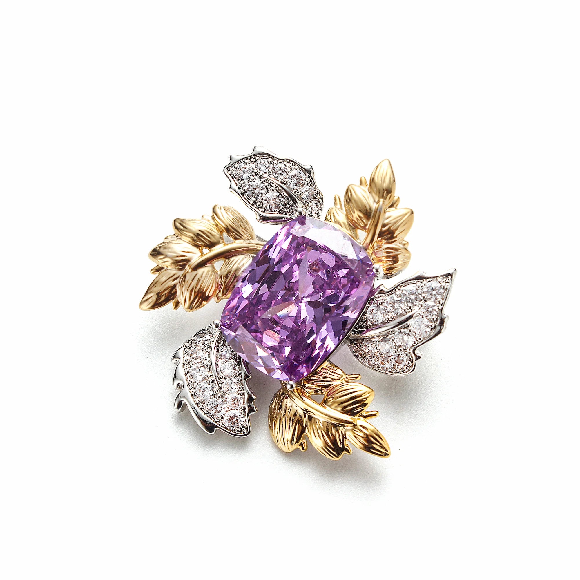 Aurelia Vinea Brooch — The Bloom of Grace