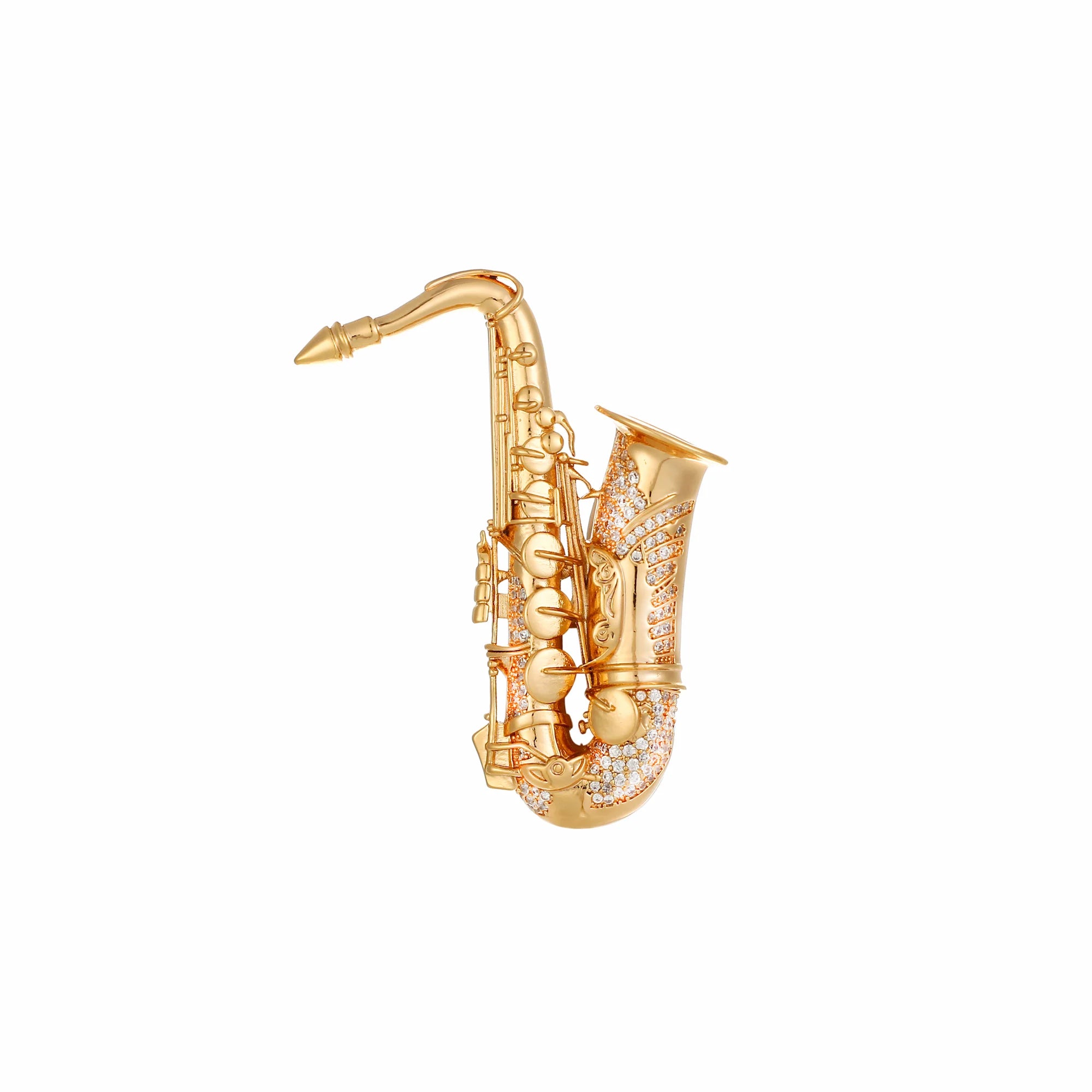 Aureo Sax Brooch: The Golden Sound of Summer
