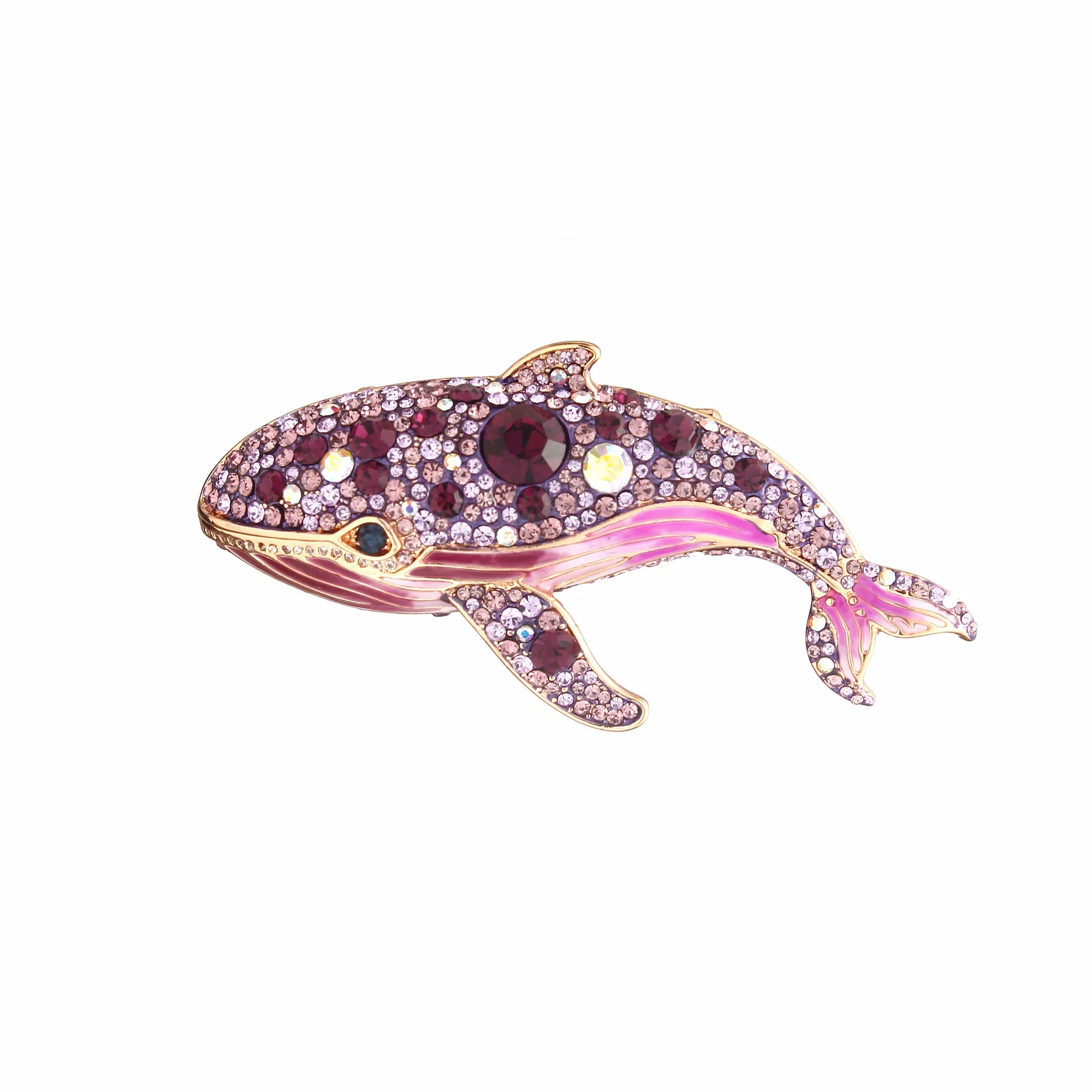 Celestara Whale Brooch — The Tide of Dreams