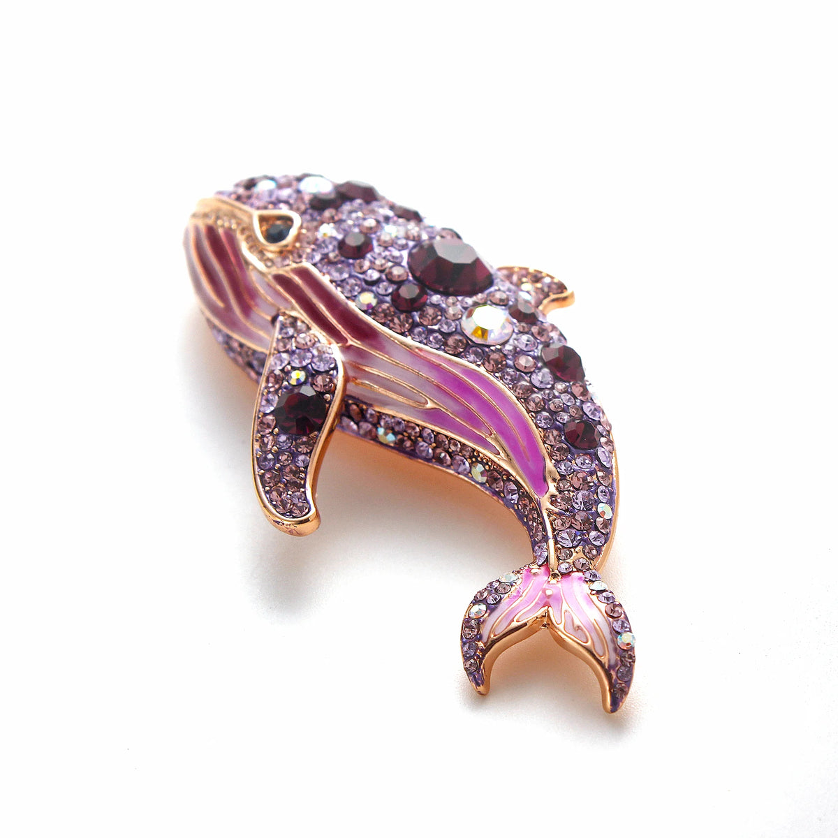 Celestara Whale Brooch — The Tide of Dreams