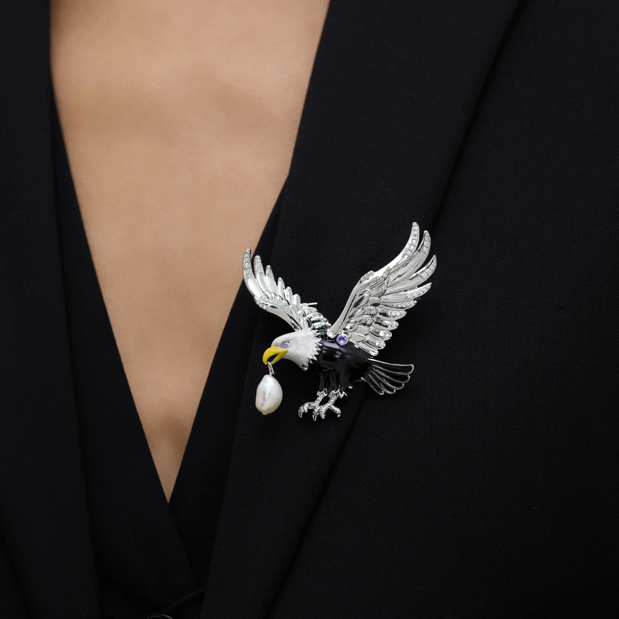 Celestial Eagle Brooch — The Instinct of the Ascent