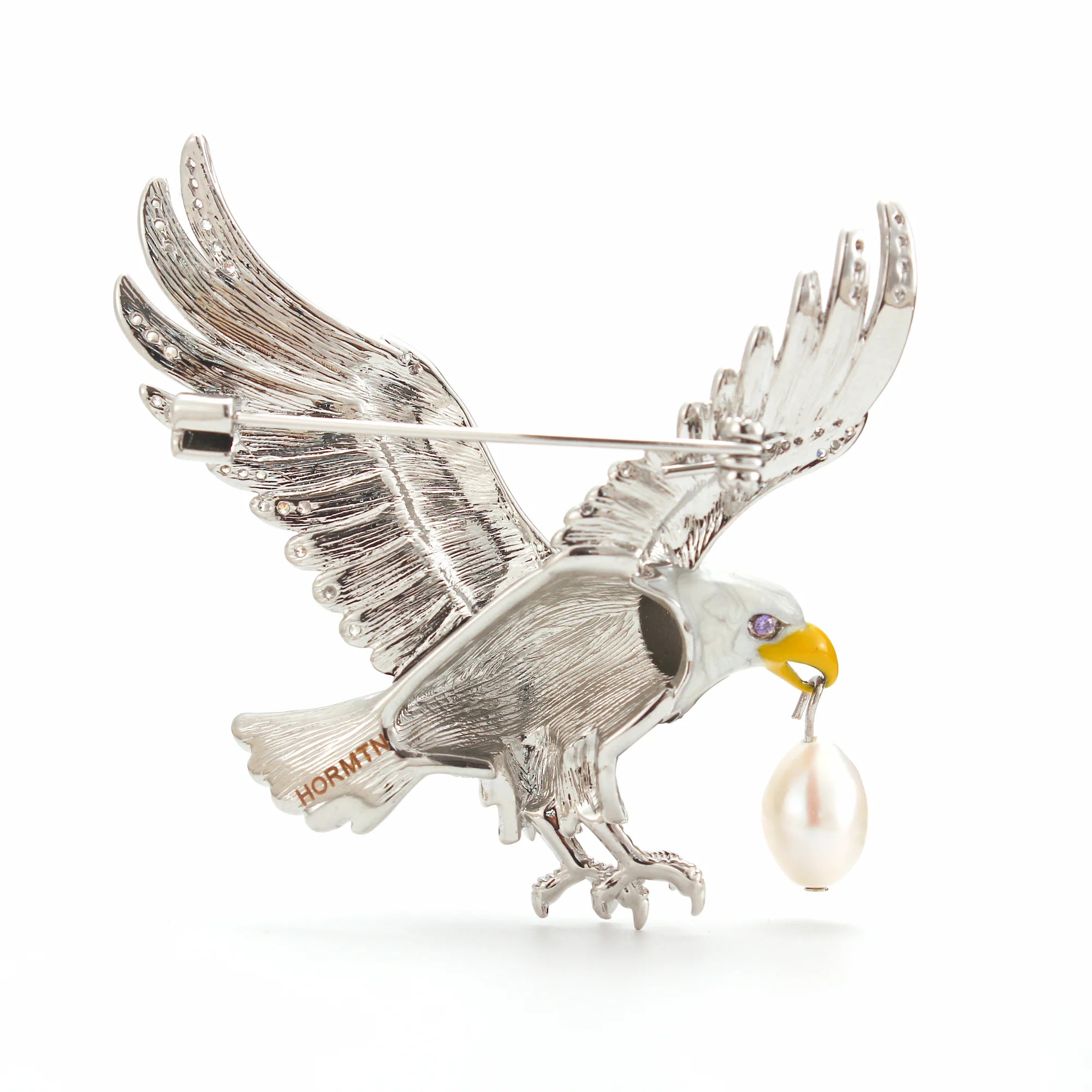 Celestial Eagle Brooch — The Instinct of the Ascent