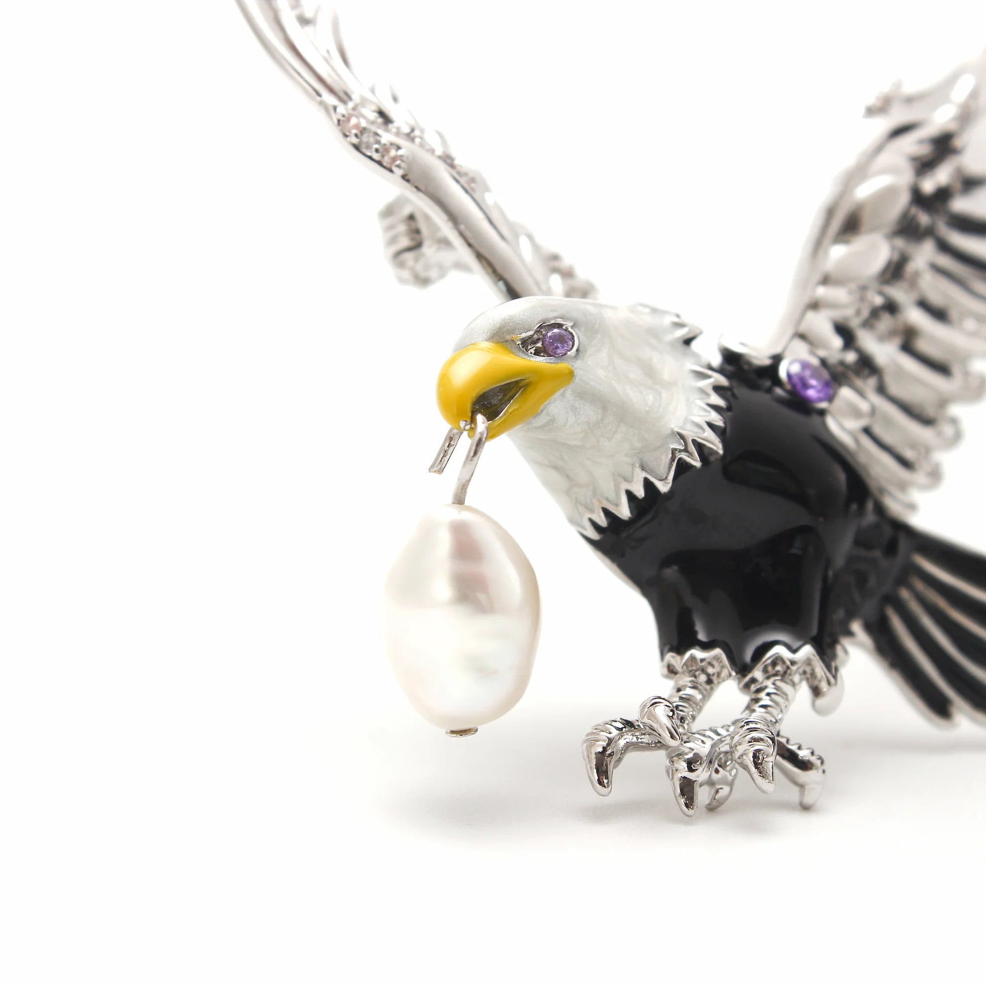 Celestial Eagle Brooch — The Instinct of the Ascent