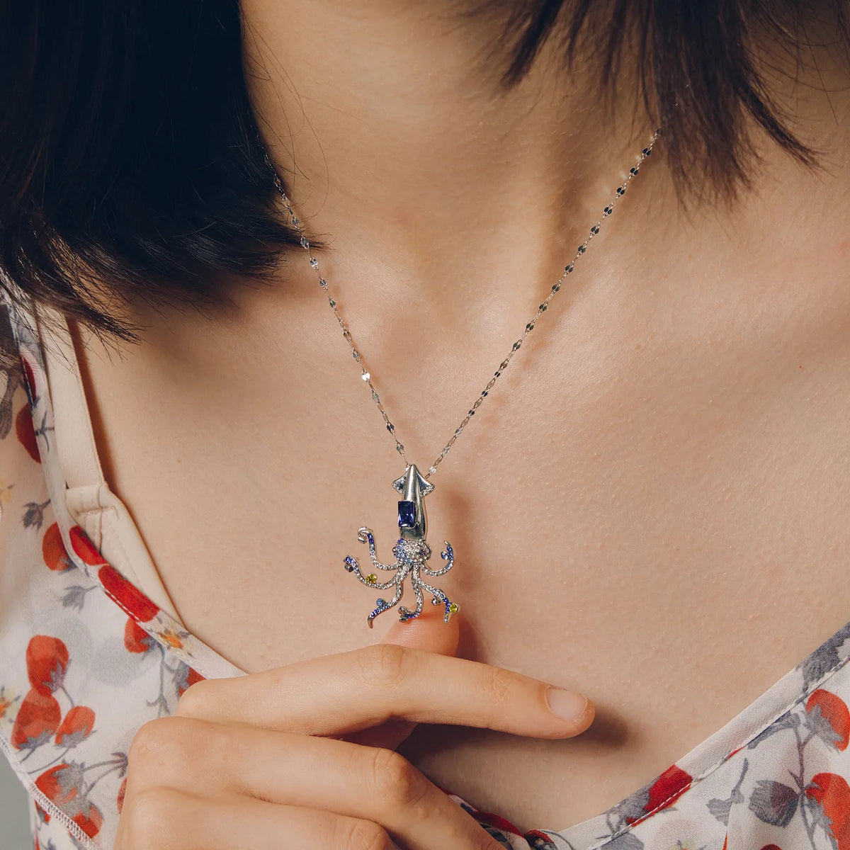 Danza Squid Necklace: The Dancing Spirit of the Sea
