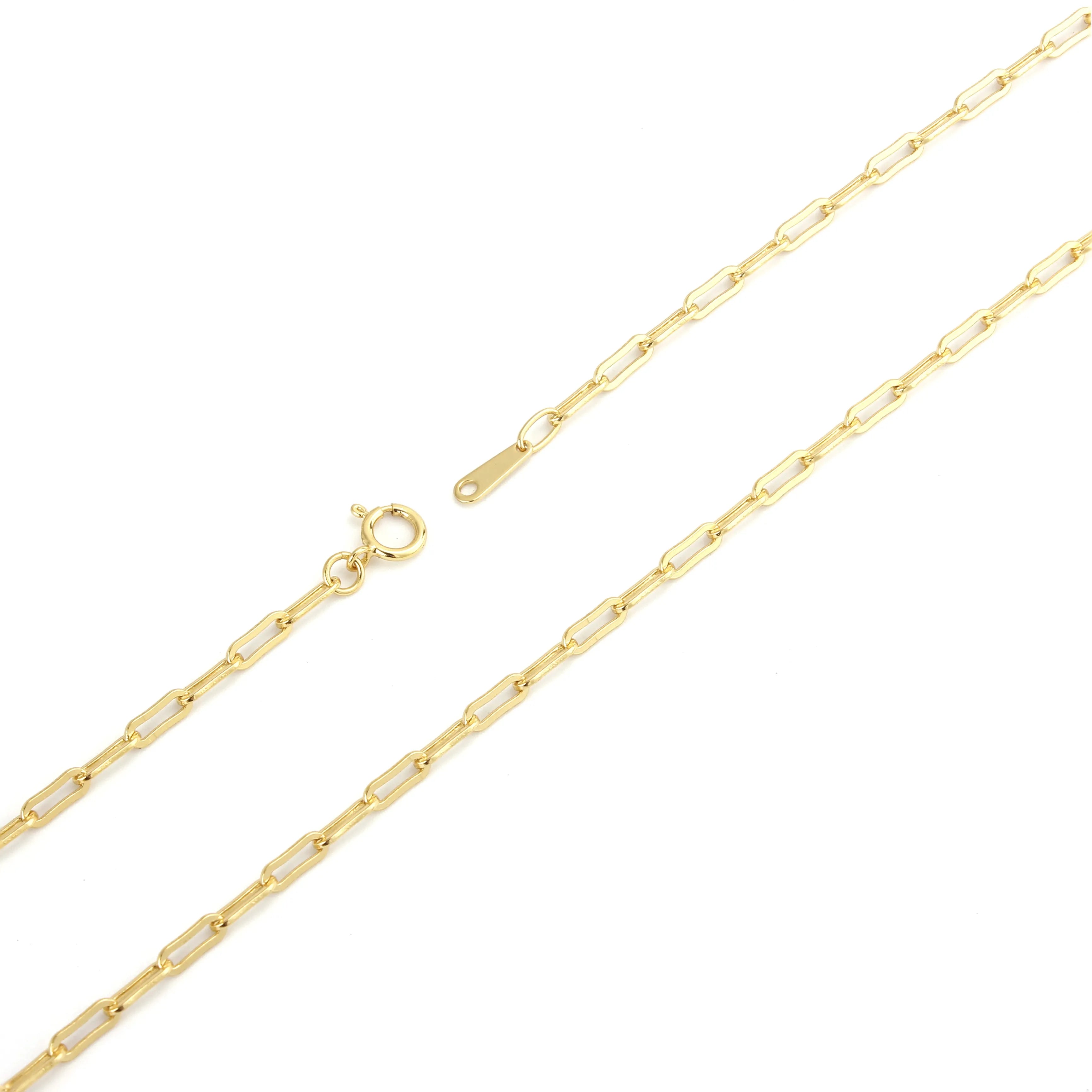 Eira Necklace Minimalist Gold Chain Necklace