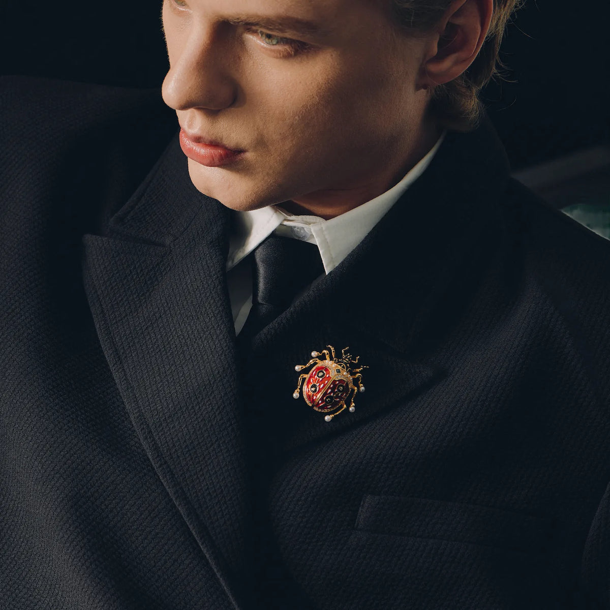 Fortuna Ladybug Brooch: The Garden Keeper of Luck