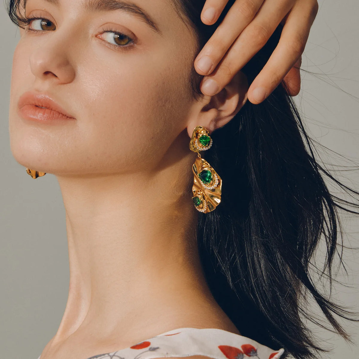 Lotus Scarab Earrings: The Quiet Feast of Summer