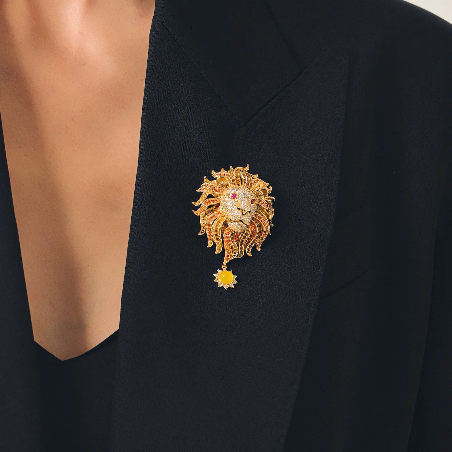 Regulus Leo Brooch — The Heart of the Sun
