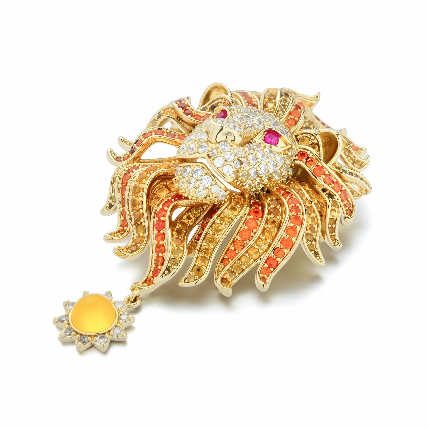 Regulus Leo Brooch — The Heart of the Sun