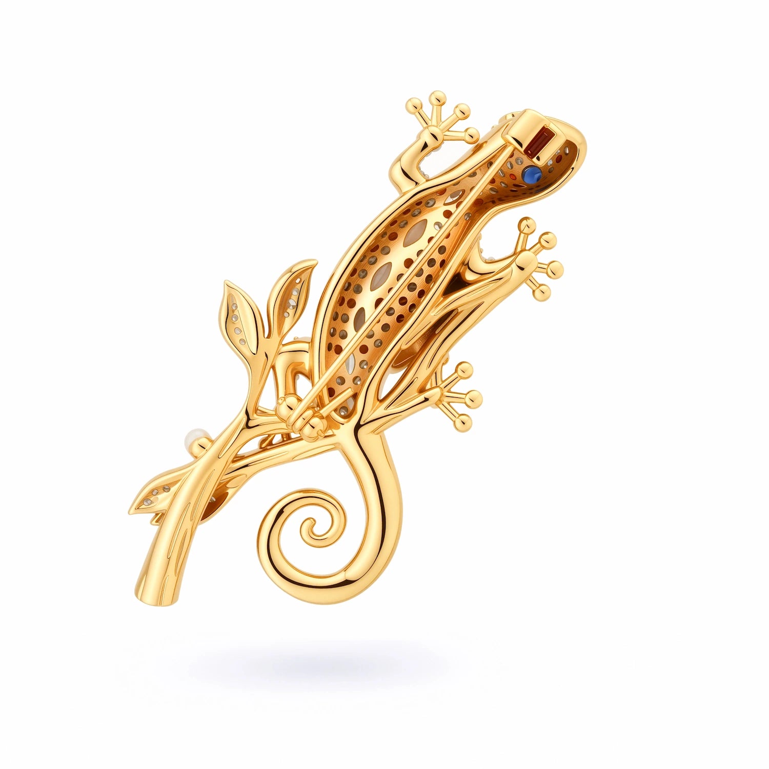 Tessera Gecko Brooch — The Art of Adaptation