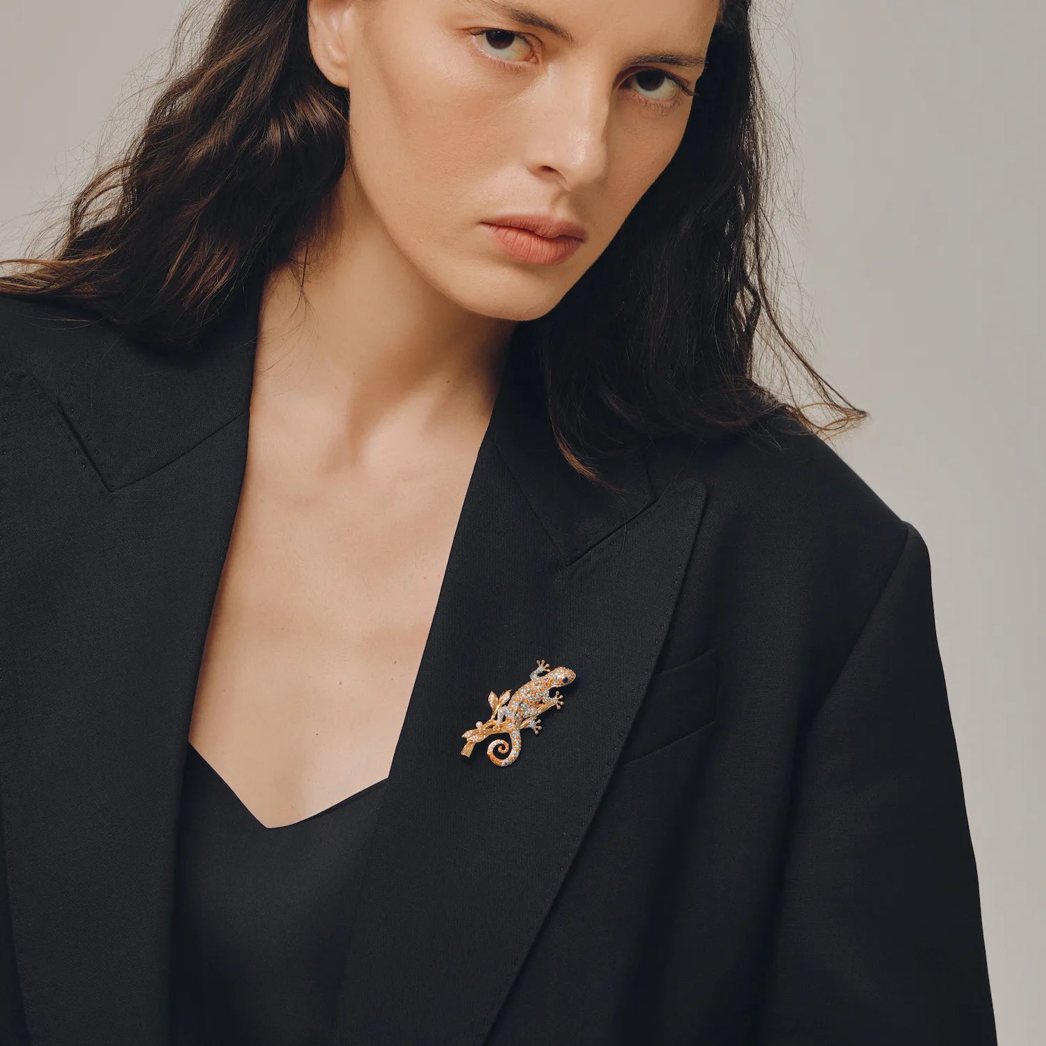 Tessera Gecko Brooch — The Art of Adaptation