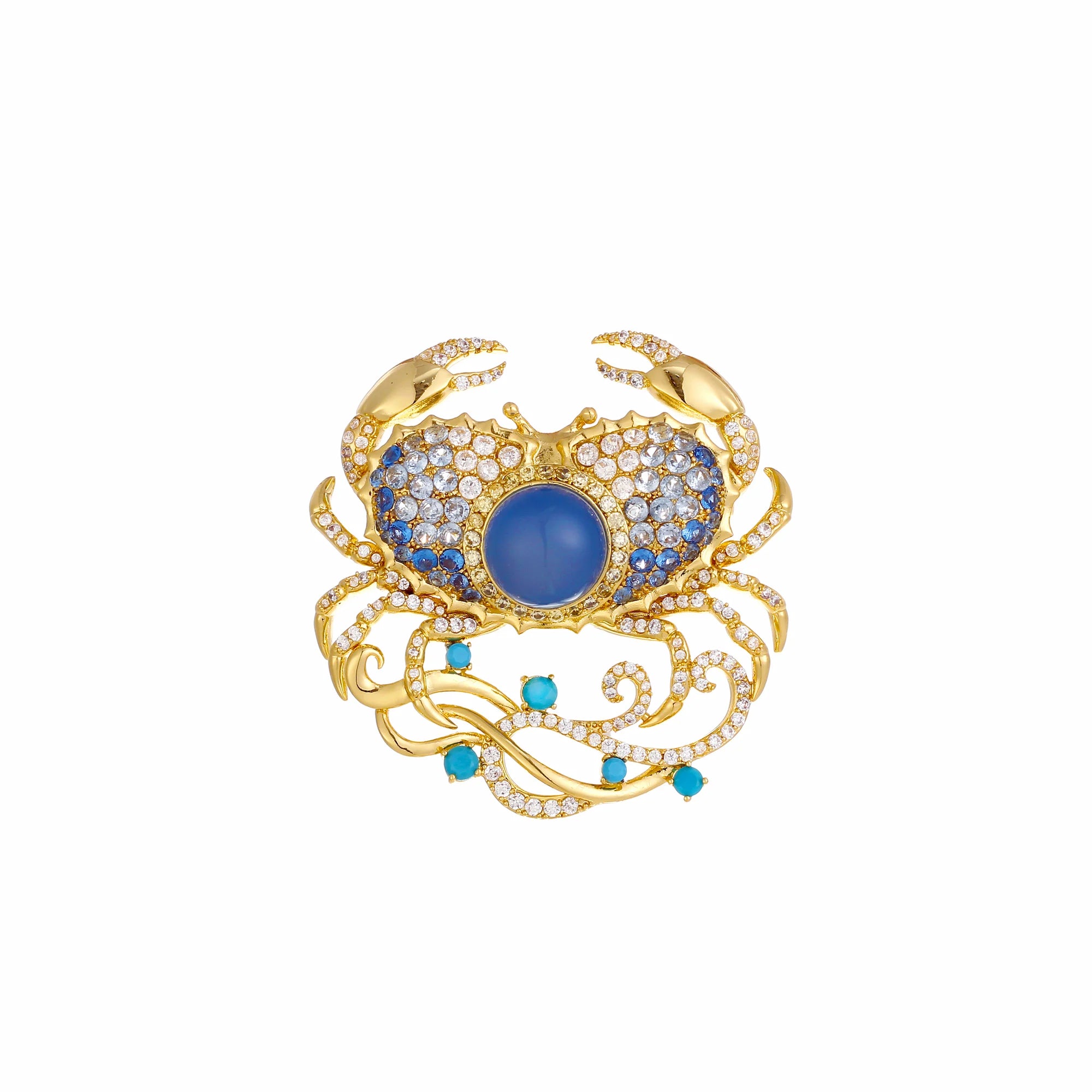 Thalassa Crab Brooch: The Treasure-Bearing Crab