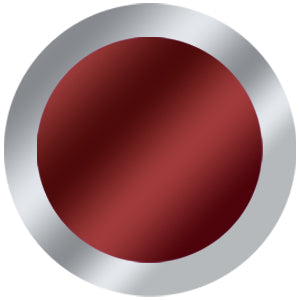 Cor Vitae Heartstone Necklace January Oxblood Red — Pre-Order